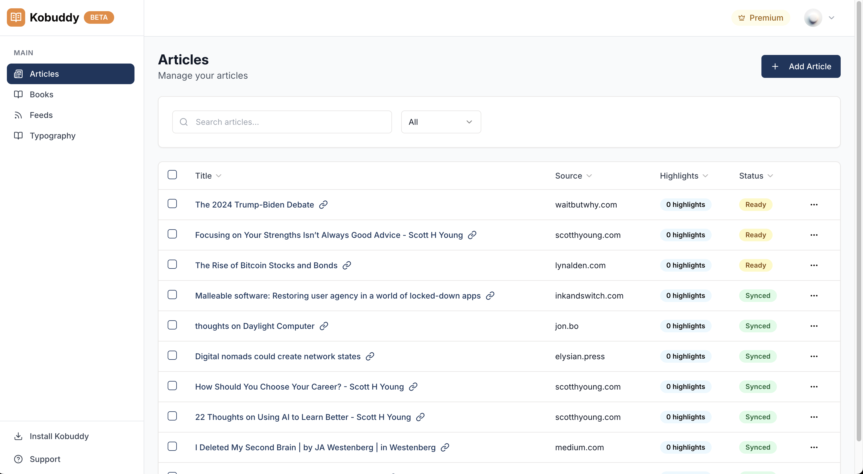 Kobuddy Full Interface