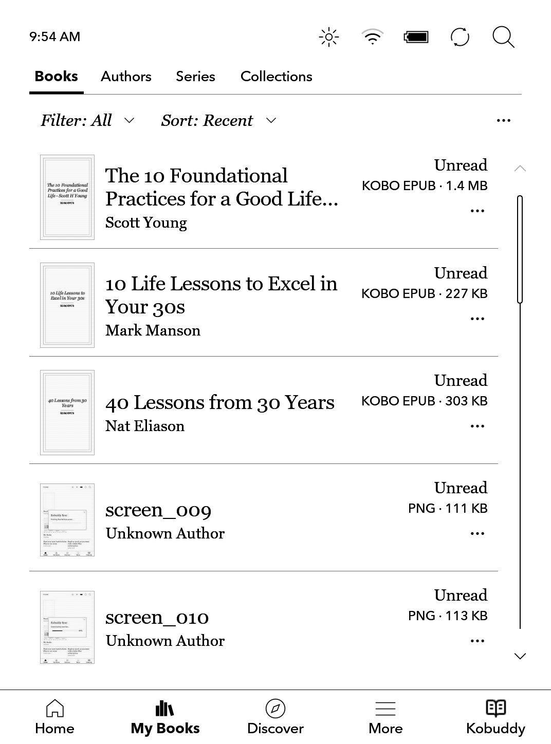 Article formatting and display