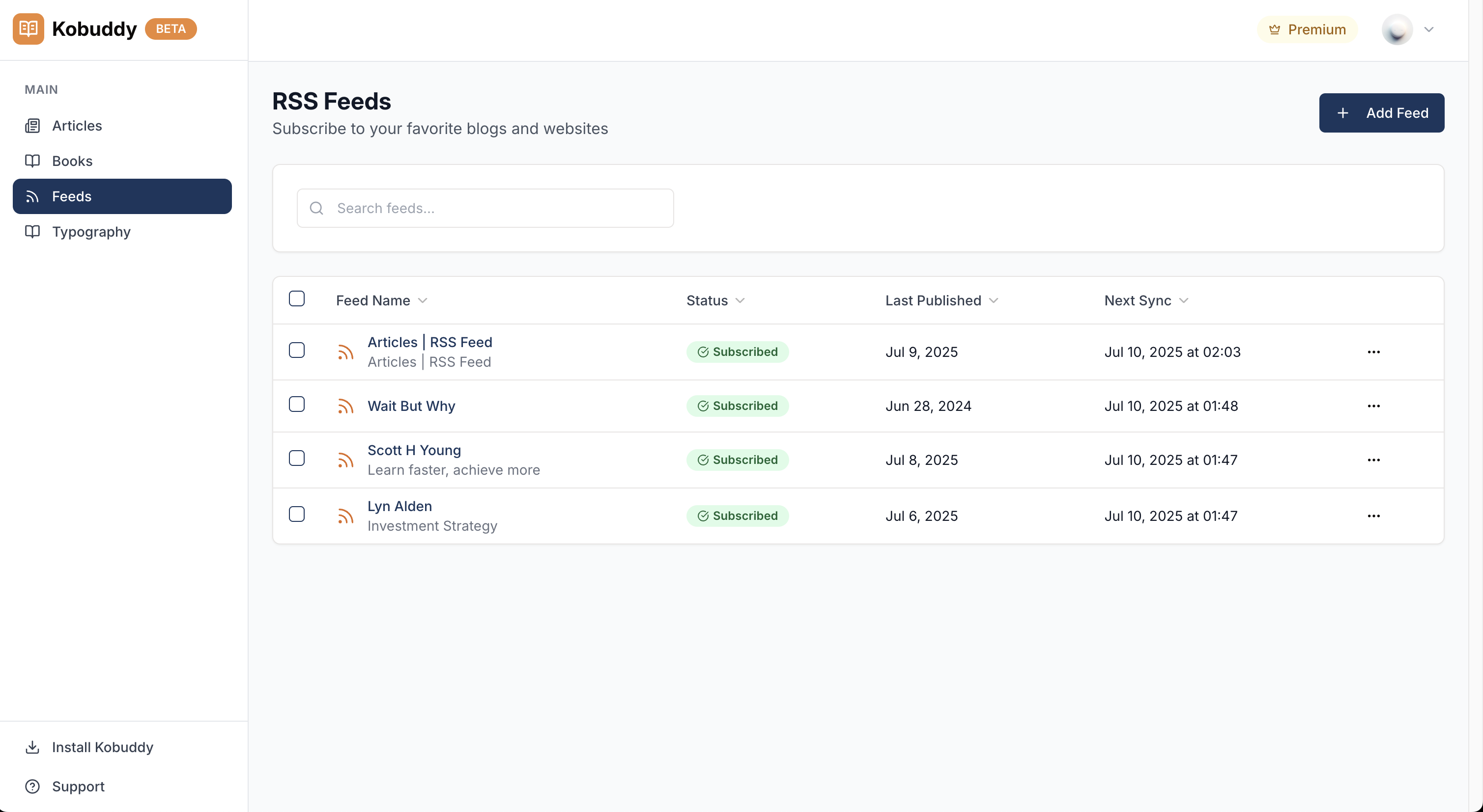 Kobuddy Full Interface